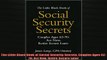 Downlaod Full PDF Free  The Little Black Book of Social Security Secrets Couples Ages 6270 Act Now Retire Secure Online Free