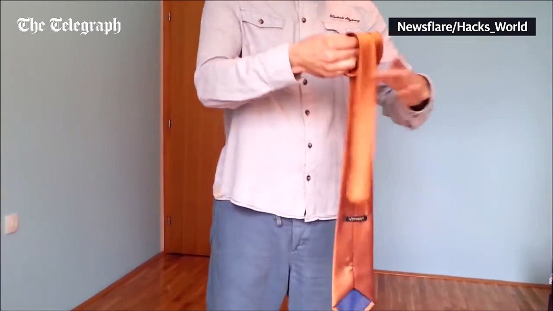 Comment faire un nœud de cravate en 10 secondes - Tuto - Vidéo Dailymotion