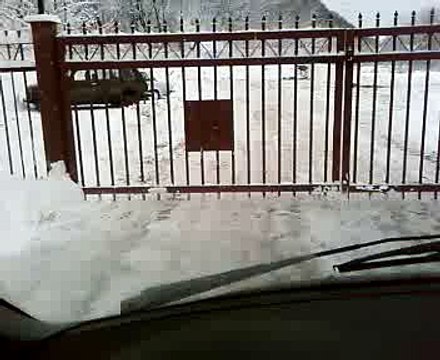 Окская гавань. Декабрь 2011 года. Неудачный подъём