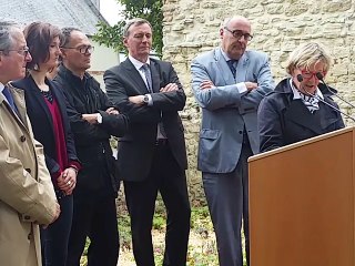 Inauguration du Jardin Salomé : "un espoir en la vie"