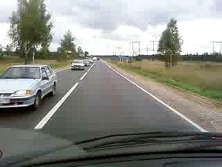 Балахнинская трасса. Сентябрь 2012 года