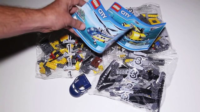 Lego City Deep Sea Helicopter Speed Build (60093)