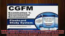 READ book  CGFM Examination 1 Governmental Environment Flashcard Study System CGFM Test Practice  FREE BOOOK ONLINE