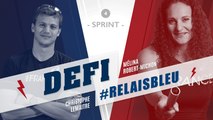 Défi #Relaisbleu n°4 | Christophe Lemaitre & Mélina Robert-Michon