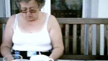 Cecile, Elsie Werner in tuin