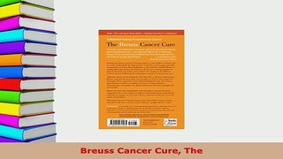Read  Breuss Cancer Cure The PDF Free