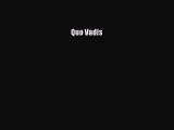 PDF Quo Vadis  Read Online