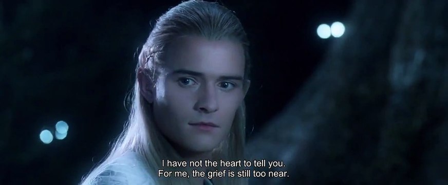 A lament for Gandalf - The Lord of the Rings: The Fellowship of the Ring