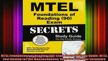 READ book  MTEL Foundations of Reading 90 Exam Secrets Study Guide MTEL Test Review for the  FREE BOOOK ONLINE