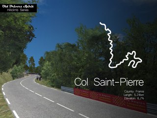 Tour de piste au Col St Pierre en Ford Capri 2600RS sur Rfactor 1
