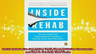 READ book  Inside Rehab The Surprising Truth About Addiction Treatmentand How to Get Help That Full EBook