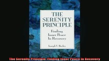 READ book  The Serenity Principle Finding Inner Peace in Recovery Full EBook