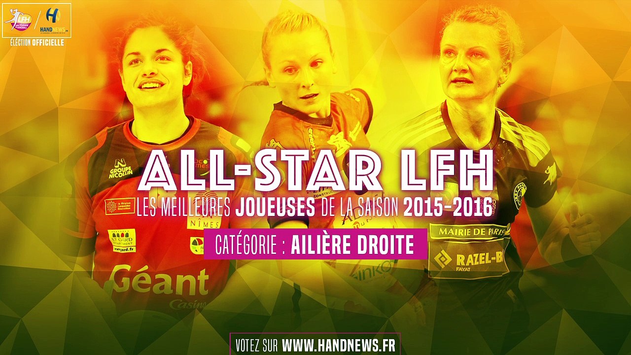 All star LFH 2015-2016 - Nominées Ailière droite