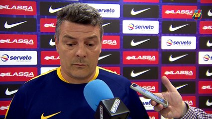 FCB Handbol: Xavi Pascual, previa Villa de Aranda-FCB Lassa [ESP]