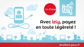 Izly by les Crous pour payer sur le campus et en savoir encore plus