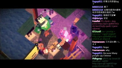 【切西瓜】Minecraft: Story Mode│第一章-岩石之令│Part4(直播記錄)