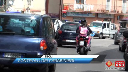 EBOLI: CONTROLLI DEI CARABINIERI