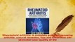 Download  Rheumatoid Arthritis A complete guide to managing arthritis natural remedies tips and PDF Book Free