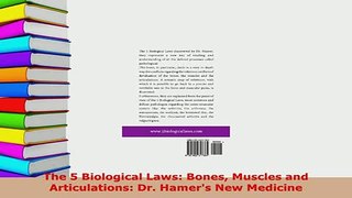 PDF  The 5 Biological Laws Bones Muscles and Articulations Dr Hamers New Medicine Ebook