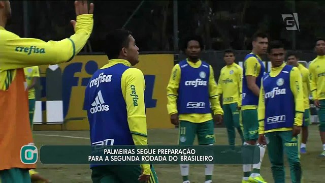 Palmeiras segue preparação para vencer a segunda partida no Brasileirão