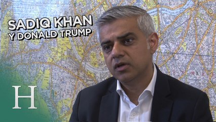 Sadiq Khan y su opinión sobre Donald Trump
