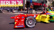 Daniel Abt Drives Formula E Car On The Streets Of Berlin!