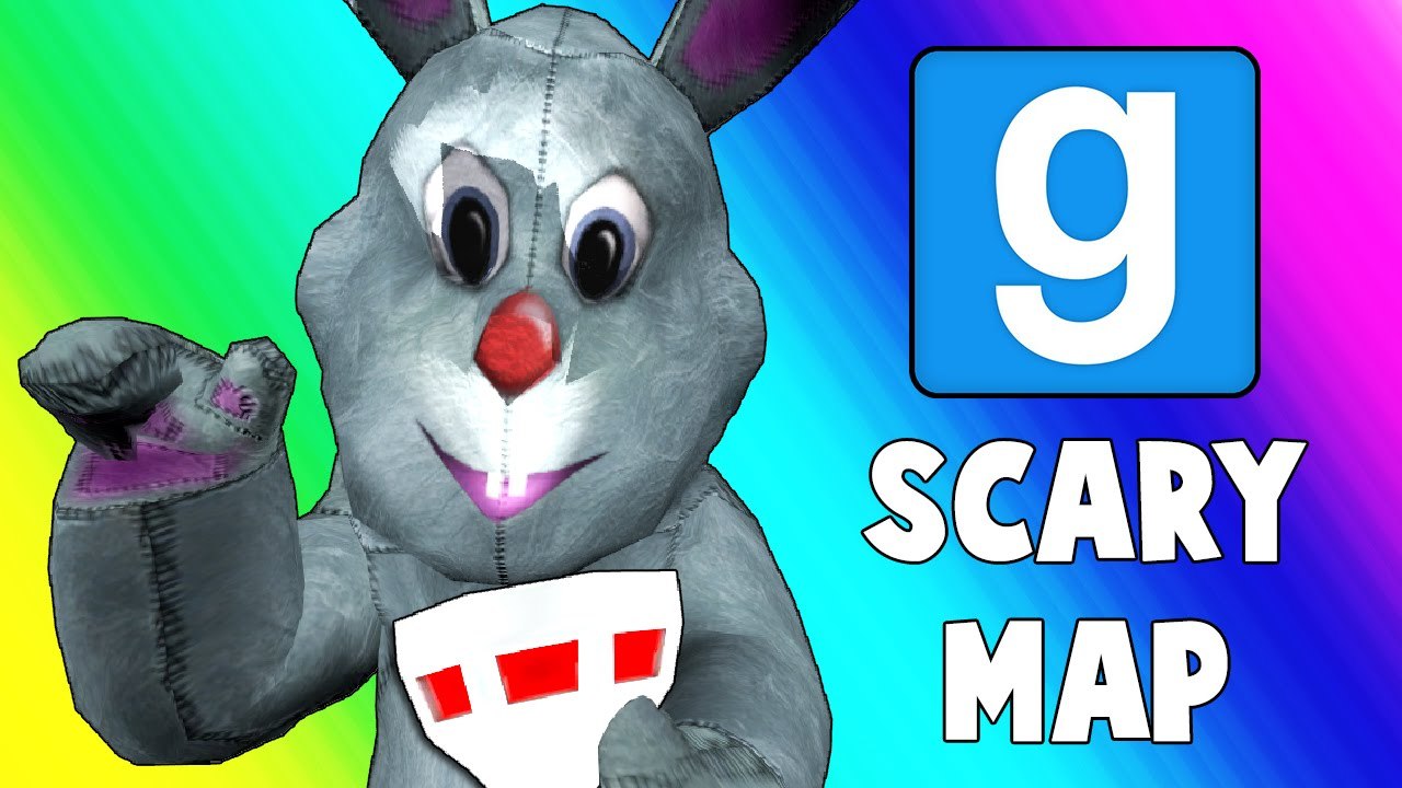 Gmod Scary Map (Not Really) - Evil Bunny s Haunted Mansion! (Garry s Mod Funny Moments)