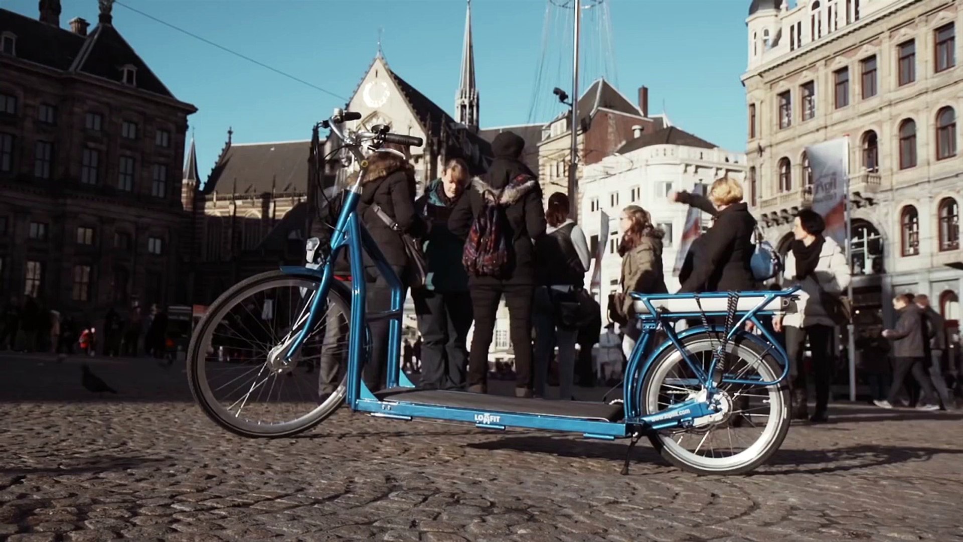 La trottinette qui permet de marcher à 20km/h - Vidéo Dailymotion