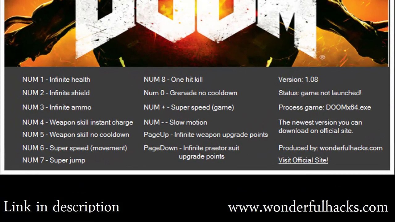 Doom 2016 Trainer!