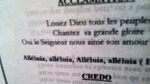 Alléluia 4) fwa basse, tenor