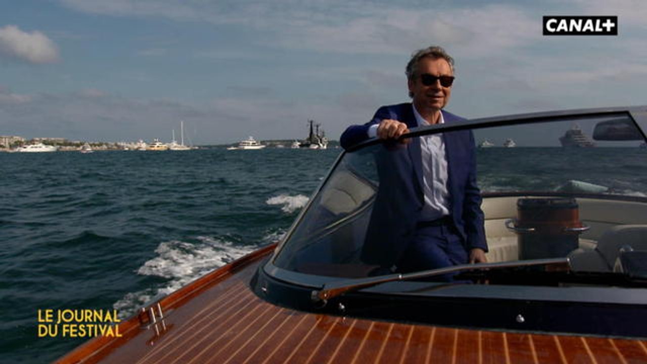 Sean Penn, Isabelle Huppert - Le Journal du Festival (20/05/2016) - Michel Denisot - Cannes 2016 CANAL+