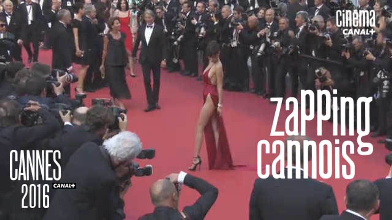 Zapping cannois du 20/05/16 -  Vanessa Paradis, Laurent Weil, Bernard Menez, Bella Hadid - Cannes 2016 - CANAL +