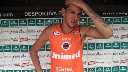 Zagueiro Willyan, da Desportiva, fala dos treinos visando a Série D do Brasileiro