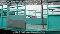 2005 Freightliner M-2 24 foot flatbed with gate - for sale i