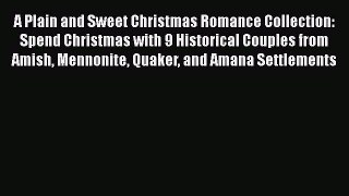 [PDF] A Plain and Sweet Christmas Romance Collection: Spend Christmas with 9 Historical Couples