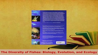 Read  The Diversity of Fishes Biology Evolution and Ecology Ebook Free