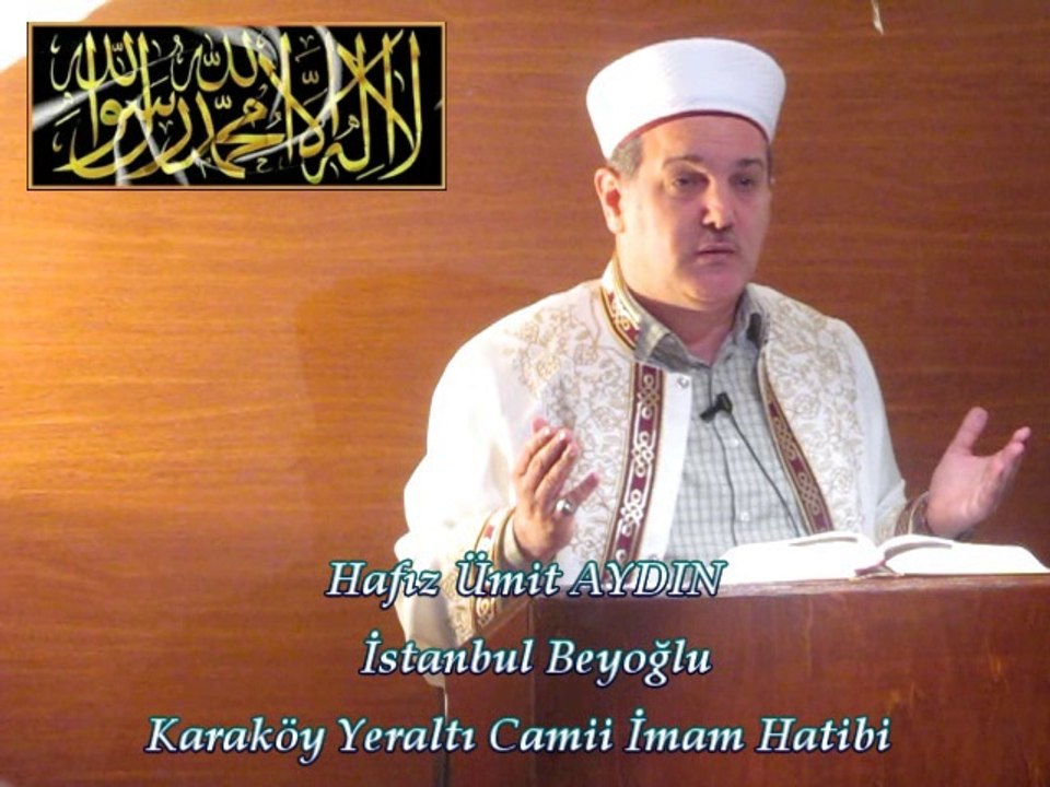 Hafız Ümit AYDIN / Yeraltı Camii İmam Hatibi & Cuma Vaazı