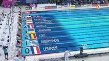 séries 100m papillon H - ChE 2016 natation (Metella, Lemaire)