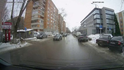 Поездка по городу. Февраль 2016 года