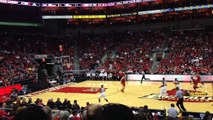 Louisville Cardinals Tim Henderson for threeeeee Red White game #3 10-19-13