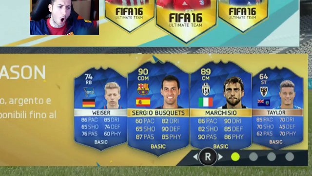 HO TROVATO UN TOTS!!! UNO DEI PIU FORTI!! NON CI CREDO!! - Spacchettamento selvaggio TOTS Fifa 16