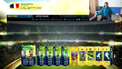 GUESS WHO I GOT!! - FIFA 14 WORLD CUP PACK OPENING