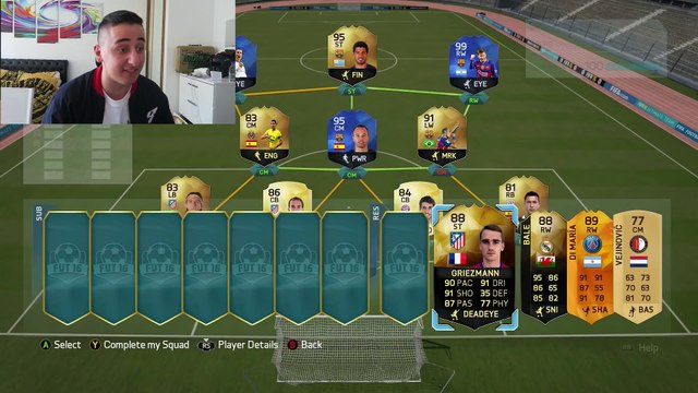 I GOT A 191 FUT DRAFT OMG!! - FIFA 16