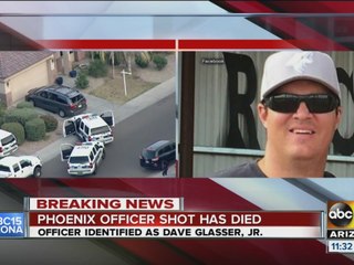 Police officer shot in Phoenix has died