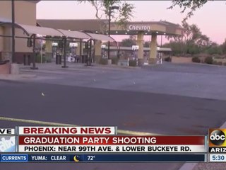 Police investigating shooting at West Valley gas station