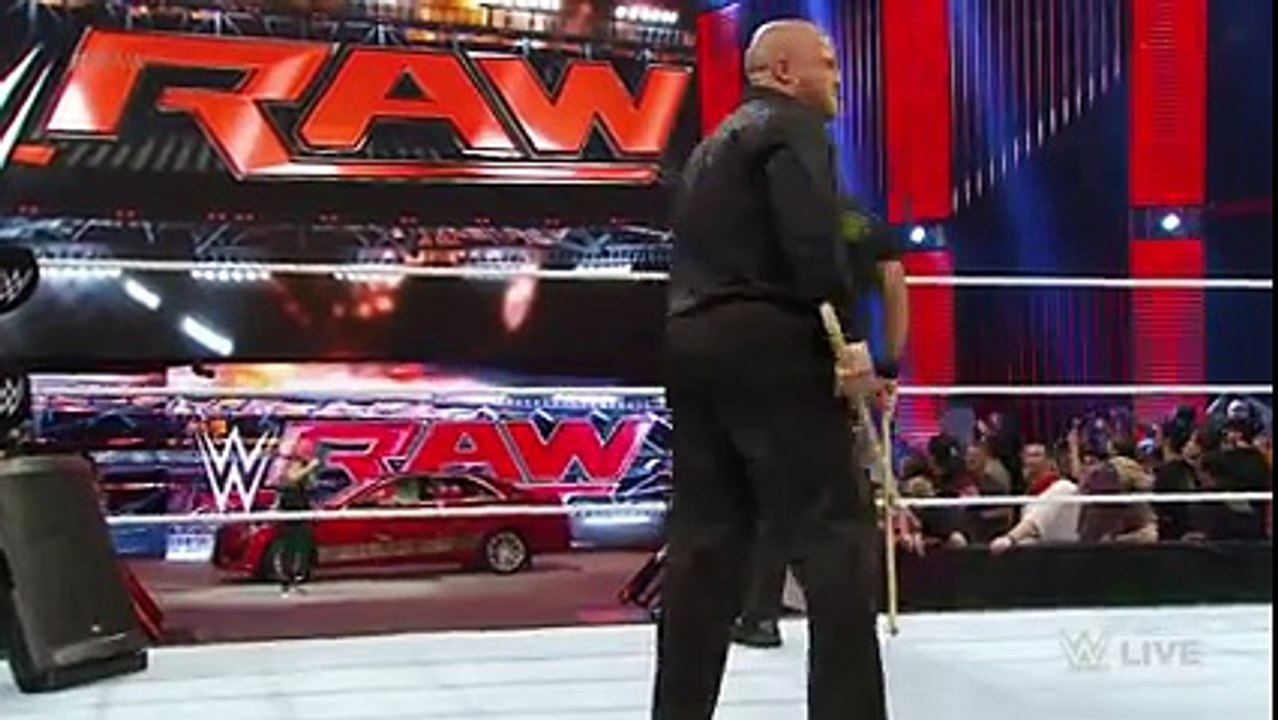 Brock Lesnar destroys J&J Security's prized Cad...