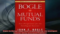 READ book  Bogle On Mutual Funds New Perspectives For The Intelligent Investor Wiley Investment  FREE BOOOK ONLINE