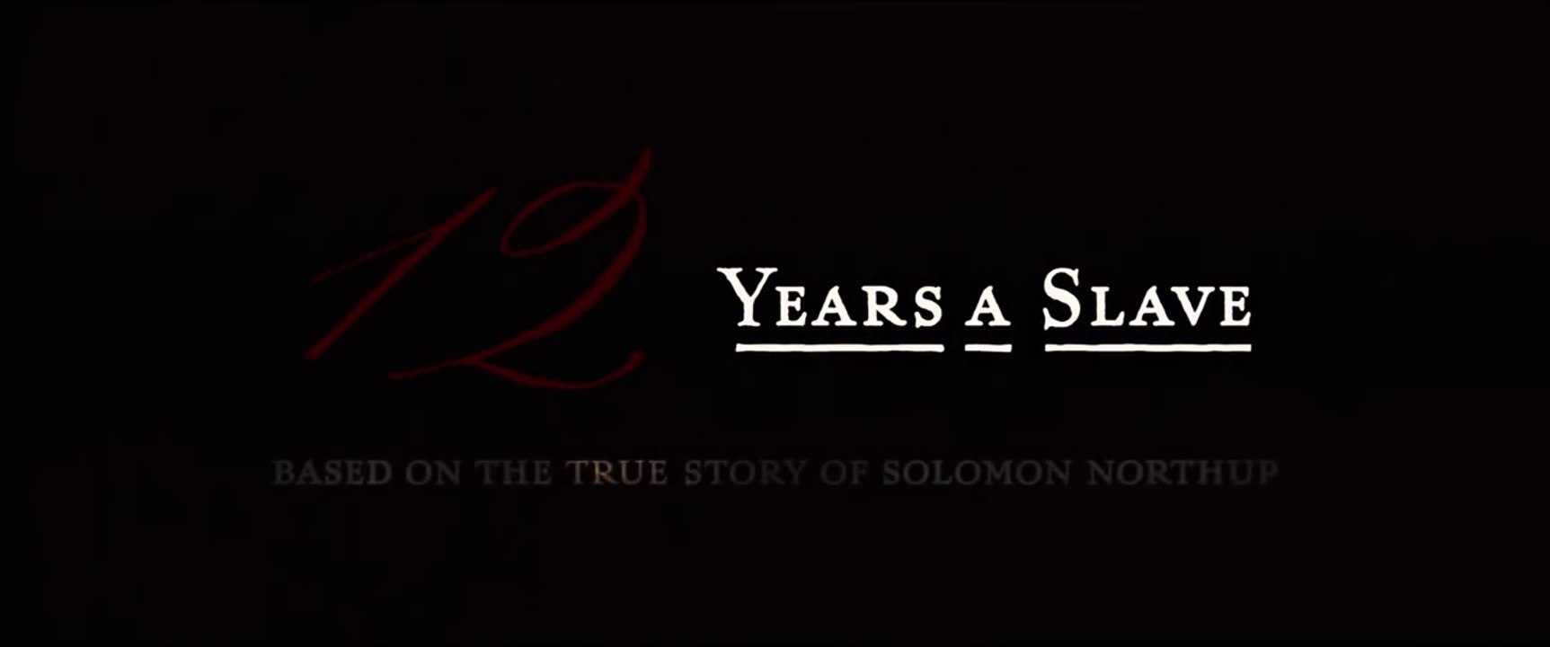 12 YEARS A SLAVE (2013) Trailer - HD