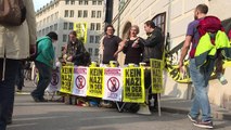 Anti far-right protest in Vienna ahead of Austrian elections