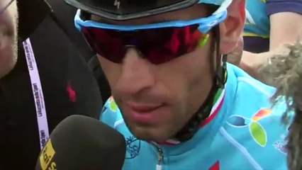 Giro 2016 - Vincenzo Nibali : "On a fait une belle course d'équipe sur cette 13e étape"